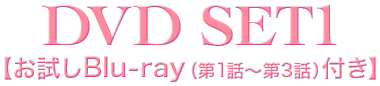 DVD SET1【お試しBlu-ray（第1話〜第３話）付き】